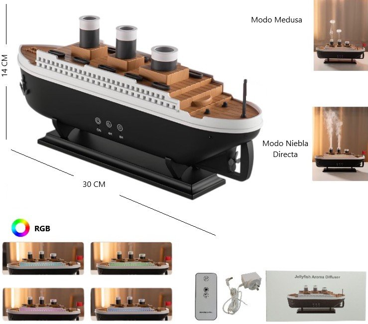 HUMIDIFICADOR BARCO LED V75 OFERTA!!