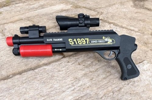 ESCOPETA LANZA HIDROGEL C/LASER EN BOLSA