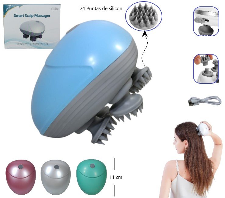 M-121030 MASAJEADOR CAPILAR OSK-701