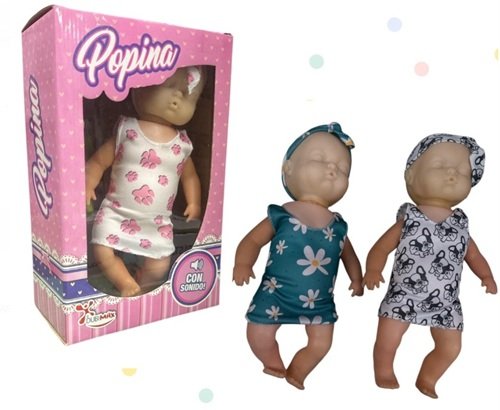 BEBE EN CAJA POPINA CON SONIDO