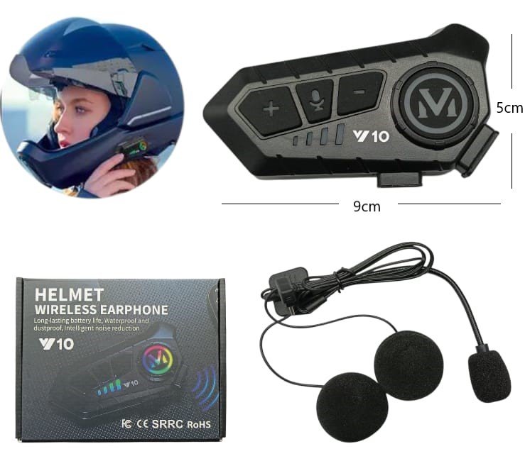 AUDIFONOS BLUETOOTH PARA MOTO