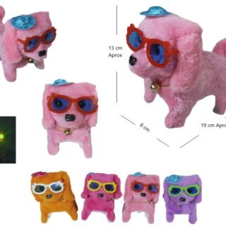 JUGUETE PERRITO A PILA CAMINA Y LADRA YQ-35