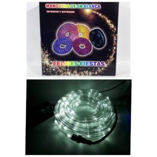 MANGUERA LED BLANCA 5MT