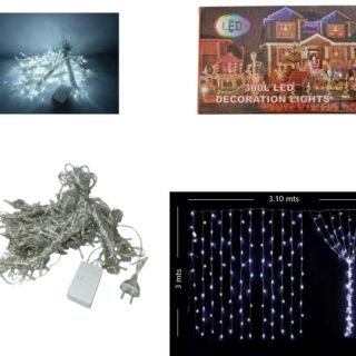 POL-24 CORTINA 240 LED BLANCO