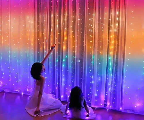 CORTINA LED RGB 3mts X 2mts MULTICOLOR