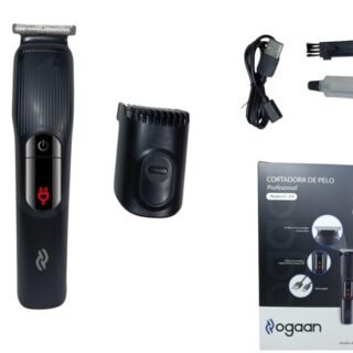 CORTA PELO CON VISOR RECARGABLE