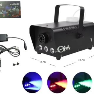 MAQUINA DE HUMO LED RGB 600W