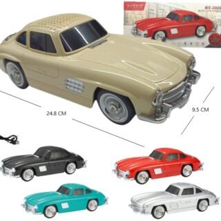 AUTO VINTAGE PARLANTE BLUETOOTH FM/ USB/TWS         WS-300SL