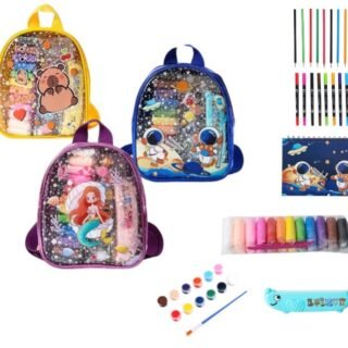 MOCHILA INFANTIL CON LIBRERIA