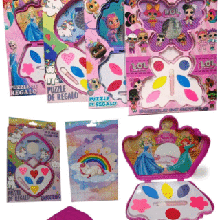 KIT DE BELLEZA PEQUEÃ‘A REINA C/ PUZZLE EN LA C
