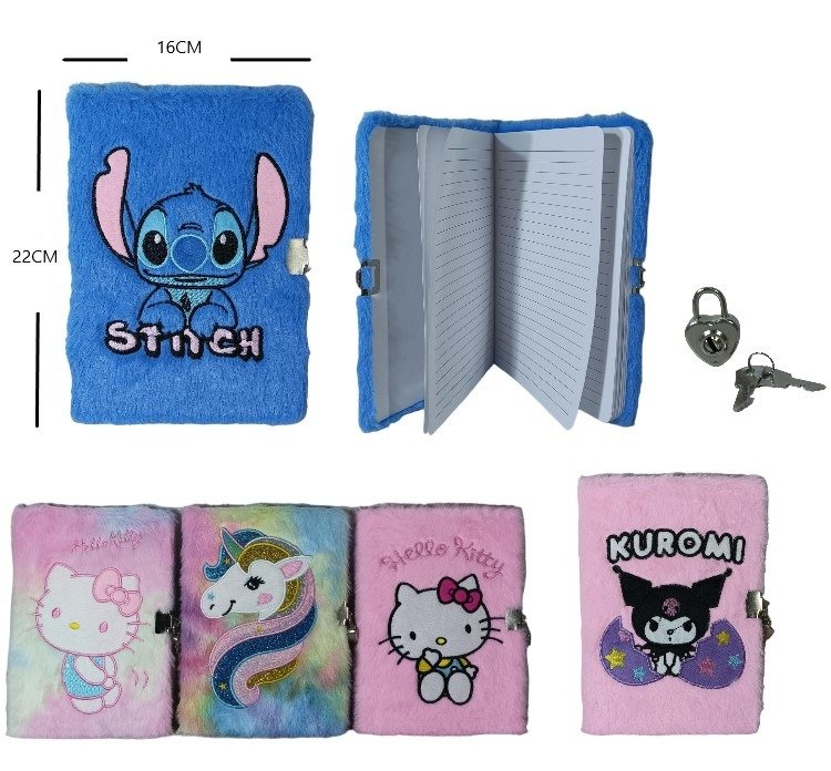 AGENDA PELUCHE PERSONAJES CB-4201 CB-4202