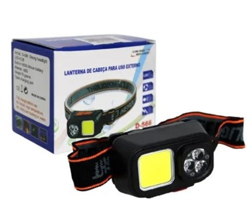 LINTERNA MINERA 2 LUCES