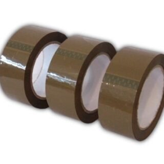 CINTA EMBALAR 48MM x 100 MARRON -