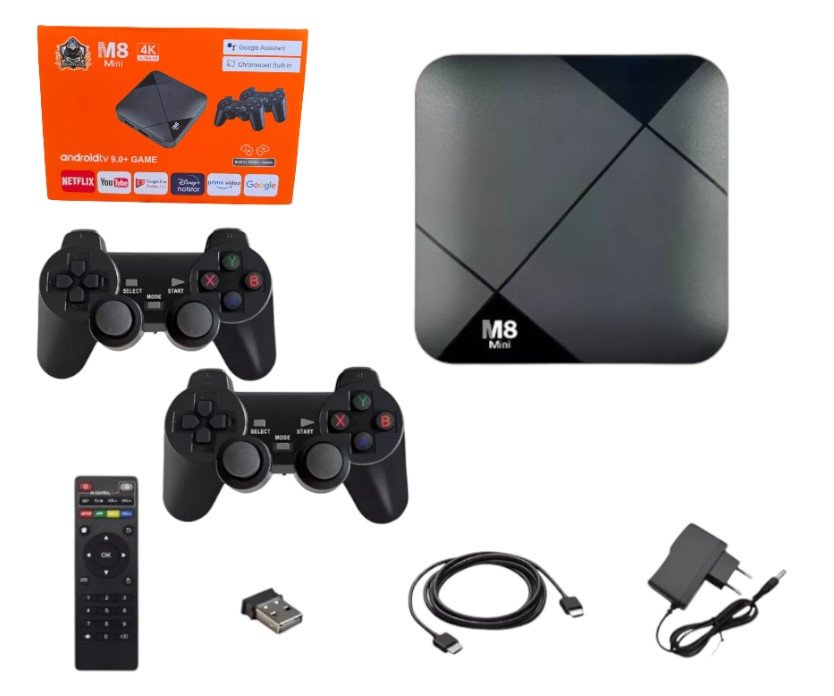 G10 TV BOX MINI+GAMES 8K ULTRA HD