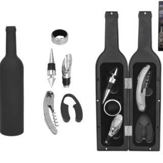 SET DESTAPADOR BOTELLA DE VINO 5 PCS