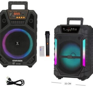 PARLANTE 12PLG CON MICROFONO SV-1203