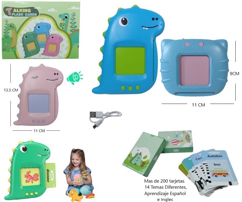 LECTOR DE TARJETA INGLES/ESPAÑOL SP-8901