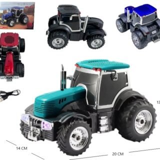 AUTO TRACTOR PARLANTE USB/AUX/FM/TF