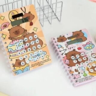 LIBRETA con CALCULADORA CAPYBARA _________________