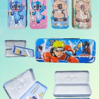 CARTUCHERA METAL DOBLE ___________________________