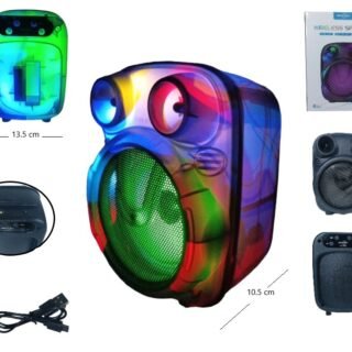 PARLANTE 4PLG C/LUZ BT/FM/MP3