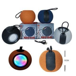 GTS-2092 PARLANTE BT REDONDO C/LUZ RGB