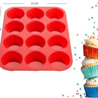 MOLDE DE SILICON PARA CUPCAKES