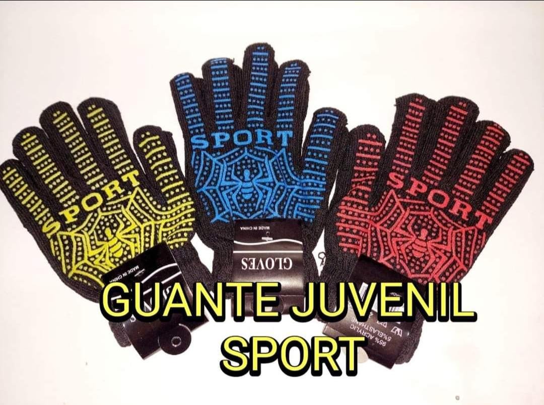 GUANTE JUVENIL SPORT pack x12