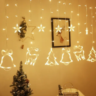 CORTINA LED NAVIDAD