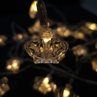 Guirnalda LED coronas
