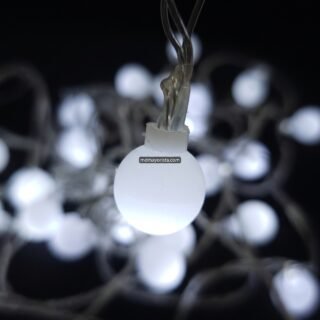 Guirnalda LED 5M bolitas blancas