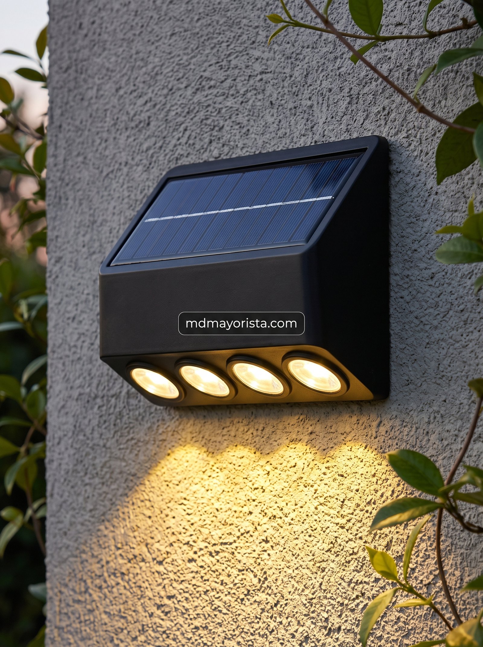 Lampara Solar 4 focas